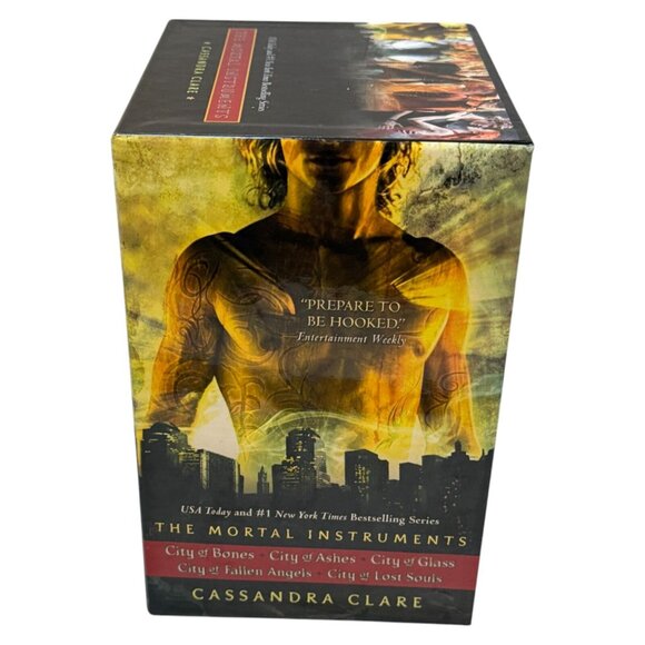 City of Bones Box Set 5 Books Cassandra Clare Mortal Instruments Series Book PB - Picture 4 of 16